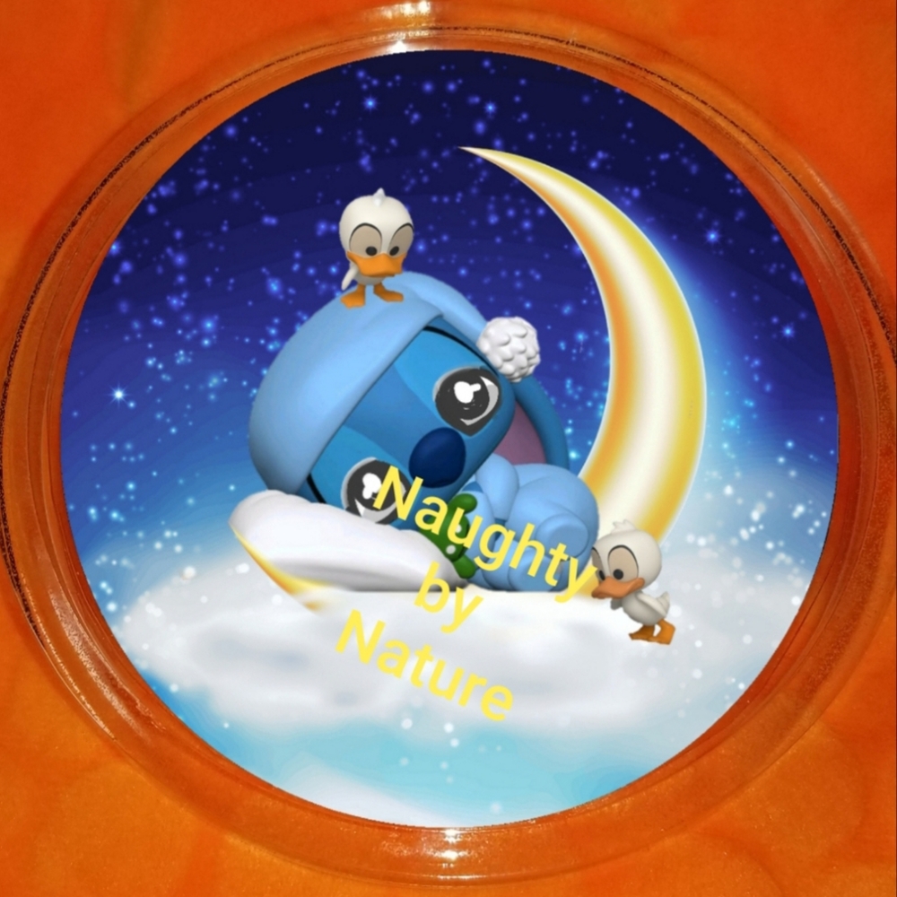 Stitch drink coaster set